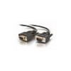 C2G 25213 3FT DB9 M/F SERIAL RS232 EXTENSION CABLE - BLACK