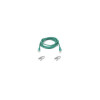 Belkin A3L791-05-GRN-S 5FT CAT5E SNAGLESS PATCH CABLE, UTP, GREEN PVC JACKET, 24AWG, T568B, 50 MICRON,
