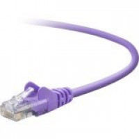 Belkin A3X126-06-PUR-S CROSSOVER CABLE - RJ-45 (M) - RJ-45 (M) - 6 FT - ( CAT 5E ) - PURPLE