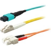 Addon ADD-ST-LC-25M5OM3 ADDON 25M ST TO LC AQUA OM3 DUPLEX OFNR (RISER-RATED) FIBER PATCH CABLE