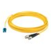 Addon ADD-ST-LC-20M9SMF ADDON 20M ST TO LC YELLOW OS2 DUPLEX OFNR (RISER-RATED) SMF FIBER PATCH CABLE