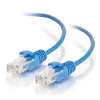Legrand 01083 10FT CAT6 BLUE UTP 28AWG SLIM PATCH CABLE