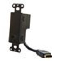 Legrand CG41045 HDMI DECORA PASSTHROUGH WP BLACK