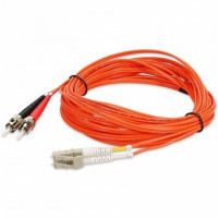 Addon ADD-ST-LC-20M6MMF ADDON 20M ST TO LC ORANGE OM1 DUPLEX OFNR (RISER-RATED) MMF FIBER PATCH CABLE