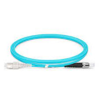 Addon ADD-ST-SC-10M5OM3 ADDON 10M ST TO SC AQUA OM3 DUPLEX OFNR (RISER-RATED) FIBER PATCH CABLE