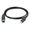C2G 28867 THIS USB 3.0 (USB 3.1 GEN 1) USB-C TO USB-B CABLE IS THE PERFECT SOLUTION FOR CO