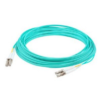 Addon ADD-LC-LC-13M5OM3 13M LC TO LC AQUA OM3 DUPLEX OFNR (RISER-RATED) FIBER PATCH CABLE