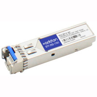 Addon GLC-BX-U-AO ADDON CISCO GLC-BX-U COMPATIBLE TAA COMPLIANT 1000BASE-BX SFP TRANSCEIVER (SMF,