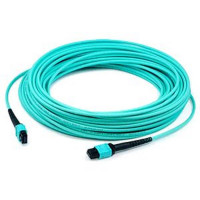 Addon ADD-MPOMPO-3M5OM3P 3M MPO/UPC TO MPO/UPC AQUA OM3 OFNP (PLENUM-RATED) 12-STRAND FIBER PATCH CABLE