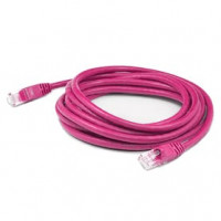 Addon ADD-25FCAT6-PK ADDON 25FT PINK CAT6 UTP PVC SNAGLESS BUBBLE BOOT COPPER PATCH CABLE