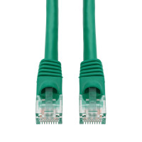 Addon ADD-1FCAT6-GN ADDON 1FT GREEN CAT 6 PVC ETHERNET CABLE SNAGLESS BUBBLE BOOT RJ-45 M/M