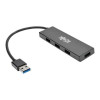 Tripp Lite USB 3.0 Hub SuperSpeed Slim 4 USB-A Ports 5Gbps Compact Aluminum