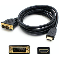 Addon HDMI2DVID12F 12FT HDMI/DVI-D M/M BLACK ADAPTER CBL