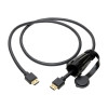 Eaton P569-003-IND EATON TRIPP LITE SERIES HIGH-SPEED HDMI CABLE (M/M) - 4K 60 HZ, HDR, INDUSTRIAL,