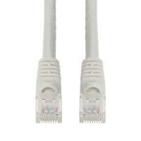 Addon ADD-15FCAT6-WE 15FT WHITE CAT 6 PVC ETHERNET CABLE SNAGLESS BUBBLE BOOT RJ-45 M/M