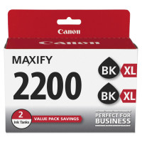 Canon 9255B006 PGI-2200XL BLACK TWIN PACK FOR IB4020 MB5020 MB5320