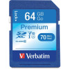 Verbatim 44024 64GB SDXC MEMORY CARD UHS-I CLASS 10