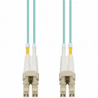 Addon ADD-LC-LC-2M5OM4P ADDON 2M LC TO LC AQUA OM4 DUPLEX OFNP (PLENUM-RATED) FIBER PATCH CABLE
