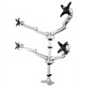 Startech ARMQUADPS DESK MOUNT QUAD MONITOR ARM ERGONOMIC VESA MOUNT DISPLAY STAND