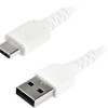 Startech RUSB2CC2MW 6FT USB C TO USB C CHARGE CABLE RUGGED USB-C FAST CHARGING CORD