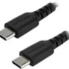 Startech RUSB2CC1MB 3FT USB C TO USB C CHARGE CABLE RUGGED USB-C FAST CHARGING CORD