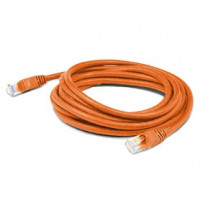 Addon ADD-6FCAT6-OE ADDON 6FT ORANGE CAT 6 PVC ETHERNET CABLE SNAGLESS BUBBLE BOOT RJ-45 M/M