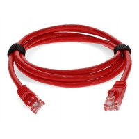 Addon ADD-7FCAT6-RD ADDON 7FT RED CAT 6 PVC ETHERNET CABLE SNAGLESS BUBBLE BOOT RJ-45 M/M