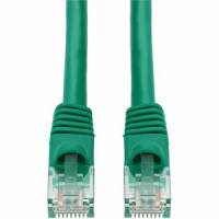 Addon ADD-8FCAT6-GN ADDON 8FT GREEN CAT 6 PVC ETHERNET CABLE SNAGLESS BUBBLE BOOT RJ-45 M/M