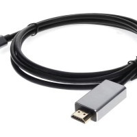 Addon USBC2H4MMAL-AA ADDON USB-C MALE TO HDMI (4K) MALE ALUMINUM ADAPTER WITH ALUMINUM HOUSING