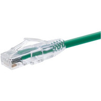 UNC Group 10083 UNC GROUP 10 FOOT CAT6 SNAGLESS CLEARFIT PATCH CABLE GREEN - CAT6 PATCH CABLE C