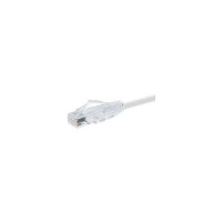 UNC Group 10250 UNC GROUP 9 FOOT CAT6 SNAGLESS CLEARFIT PATCH CABLE WHITE - CAT6 PATCH CABLE CA