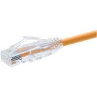 UNC Group 10151 UNC GROUP 6 FOOT CAT6 SNAGLESS CLEARFIT PATCH CABLE ORANGE - CAT6 PATCH CABLE C