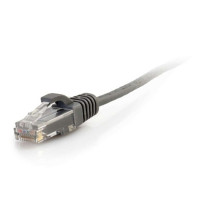 UNC Group 10043 UNC GROUP 30 FOOT CAT6 SNAGLESS CLEARFIT PATCH CABLE GRAY - CAT6 PATCH CABLE CA