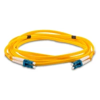 Addon ADD-LC-LC-18M9SMF ADDON 18M LC TO LC YELLOW OS2 DUPLEX OFNR (RISER-RATED) SMF FIBER PATCH CABLE