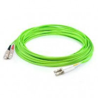 Addon ADD-SC-LC-7M5OM5 7M SC TO LC LIME GREEN OM5 DUPLEX OFNR (RISER-RATED) FIBER PATCH CABLE