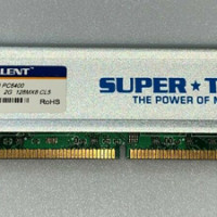 Super Talent T8UB2GC5,2GB DDR2 800MHz PC6400 128x8 Non ECC Desktop Memor