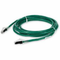 Addon ADD-10FCAT6A-GN 10FT GREEN CAT 6A PVC ETHERNET CABLE SNAGLESS BUBBLE BOOT RJ-45 M/M