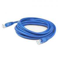 Addon ADD-4FCAT6-BE 4FT BLUE CAT 6 PVC ETHERNET CABLE SNAGLESS BUBBLE BOOT RJ-45 M/M