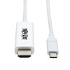 Eaton U444-006-H4K6WE EATON TRIPP LITE SERIES USB-C TO HDMI ADAPTER CABLE (M/M), 4K 60 HZ, 4:4:4, THUN