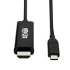 Transcend U444-009-H4K6BE 9FT USB C TO HDMI ADAPTER CABLE 4K USB 3.1 GEN 1 M/M USB-C BLACK
