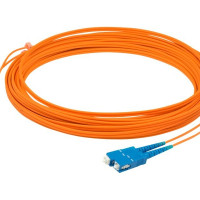 Addon ADD-SC-LC-1M6MMFP 1M SC TO LC ORANGE OM1 DUPLEX OFNP (PLENUM-RATED) MMF FIBER PATCH CABLE