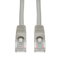 Addon ADD-6FCAT6-GY 6FT GRAY CAT 6 PVC ETHERNET CABLE SNAGLESS BUBBLE BOOT RJ-45 M/M