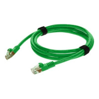 Addon ADD-9FCAT6-GN 9FT GREEN CAT 6 PVC ETHERNET CABLE SNAGLESS BUBBLE BOOT RJ-45 M/M