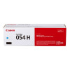 Canon 3027C001 054 CYAN HIGHCAPACITY TONER CARTRIDGE, HIGH CAPACITY - FOR USE WITH LBP622CDW, L