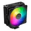 Cooler Master Hyper 212 Pro ARGB CPU Air Cooler, SickleFlow Edge 120 PWM Fan, Composite 4 Copper Heat Pipes, Sleek Top Cover, AMD Ryzen AM5|AM4, Intel LGA 1851 / 1700 / 1200 / 1151 / 1150 / 1155 / 1156 socket Brackets