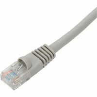 Addon ADD-35FCAT6A-GY 35FT GRAY CAT 6A PVC ETHERNET CABLE SNAGLESS BUBBLE BOOT RJ-45 M/M