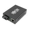 Eaton N785-P01-SC-SM1 SC SINGLEMODE FIBER GBE MEDIA CONVERTER POE+ 10/100/1000 20KM