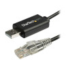 Startech ICUSBROLLOVR CONNECT 6 FT / 1.8M CISCO USB CONSOLE CABLE TO USB 2.0 EQUIPPED LAPTOP TO RJ45 P
