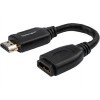 Startech HD2MF6INL STARTECH 6IN SHORT HIGH SPEED HDMI 2.0 EXTENSION CABLE WITH ETHERNET; 4K 60HZ (U