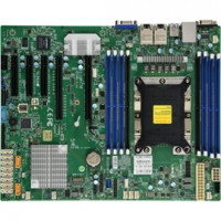 Supermicro Motherboard Xeon Single Socket P S3647 C622 Max.1TB PCI Express ATX Brown Box